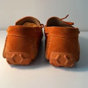 Bally Men’s size 12 shoes. Orange suede. Rubber bottom with Bally Y pattern. Bally | Shoes | Bally Mens Size 2 Shoes Orange Suede Rubber  main image 4